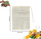 20 Pcs Reusable Tea Bags   Empty Muslin Sachet Bags With Drawstring  Spice Bags