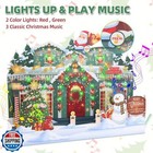 Xtf2015 Christmas Greeting Cards 3d Pop Up Christmas Gift Card With Musical A