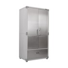 Seville Classics Ultrahd   Storage Cabinet With Bottom Drawer