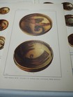Antique Litho American Indian Prints  5   food Bowls  birds   Feathers Sikyatri 