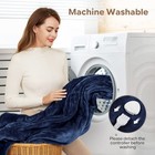 Figerm Electric Heated Blanket Queen Size 84 X 90 6 Heating Levels 8h Auto