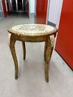 Vintage Handmade Italian Florentine Side Table