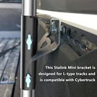 Starlink Mini Mount  Lymorexan Starlink Mini L Track Mount For Tesla Cybertruck