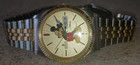 Vintage Lorus Disney Mickey Mouse Watch Unisex 35mm V533-8a10 Two Tone   Read  