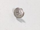 Vintage Anson Sterling Silver Diamond Chip Round Tie Tack