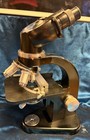 Ernst Leitz Wetzlar Binocular Microscope W  4 Objectives And Case Ex Condition 