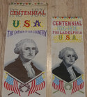 1876 Worlds Fair Woven Silk Stevengraph Bookmarks