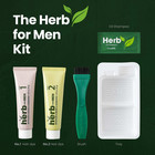 Herb For Men Mustache   Beard Dye  nature Black  1 Pack   Ppd-free Ammonia-free