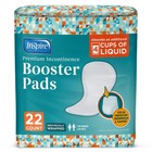 Ultra Absorbent Incontinence Booster Pads - 4 Cup Capacity  Leak-free  22 Count