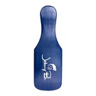 Johnny B  Professional Compact Barber Brush  Soft Nylon Bristles  blue 