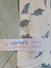 Carter s Just One You Baby Boys  Dino Hooded Bath Towel - Sage Green