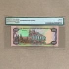 Pmg Nicaragua 1000 Cordobas  1985  P-156b  Unc  Authenticated Banknote Nicaragua