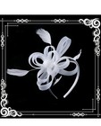 Dressfan Church Derby Hats Fascinator For Women 20s Vintage Wedding Tea Party