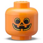 Lego Storage Products  40330804 Mini Head Orange - Pumpkin New