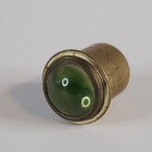 Vintage National Colortype Company D 6 Signal Glass Reflectors Uranium Cats Eye 