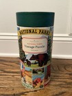 Cavallini   Co 1000 Piece Vintage Us National Parks Euc All Pieces And Bag