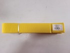 Century Karate Martial Arts Wide Double Wrap Solid Belt Yellow Size 1