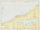 Vintage Nautical Chart   14965 Lake Superior Redridge To Saxon Harbor 1976