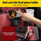 4pcs  3 In 1 Universal Car Cup Holder Headrest Seat Back Drink Phone Mount Stand