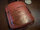 Antique Edo Japanese Inro Samurai Box Pill Medicine Korin Maki-e Makie Busho