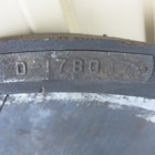 Antique 38  Industrial Foundry Mold Round Wooden Casting Wheel Cv391 Art Deco