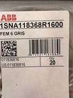  bag Of 20  Abb entrelec Fem 6 Gris Terminal Block Ends   1sna118368r1600