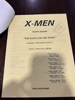 Marvel X-men Animated Series Script The Lotus And The Steel Eric Lewald Signed 
