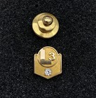 L3 Communications Employee Service Award Pin     1 10 10k Gold Filled     Corporate