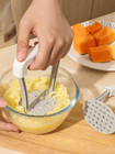 1pc Manual Potato Masher For Baby Food  Kitchen Tool For Mashing Potatoes-new