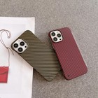 Shockproof Carbon Fiber Slim Hard Case For Iphone 13 12 15 16 Pro Max Xr 7 8 Se3