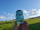 B Embossed Cd 112 Insulator Lt Blue Aqua 