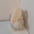 Russ Floral White Bunny Rabbit Plush Stuffed Animal