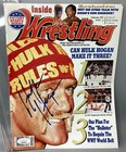 Hulk Hogan Autographed Magazine - Inside Wrestling - Jsa Certified