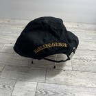 Harley-davidson Police 1 Badge Hat Black Adjustable Strapback Cap