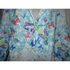 Vintage Bedford Fair Crocheted Look Blazer 16 Butterfly Euc