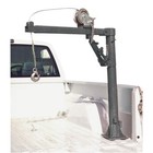 1 2 Ton Capacity Pickup Truck Crane Swivel Jack Hoist Lift With Hand Winch