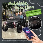 24v 2 Seater Kids Ride On Truck Electric Car Toy With Remote Bluetooth 2 5-4 Mph