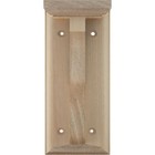 Ekena Millwork Bkt03x05x07harw 3-in  W X 5-in  D X 7-in  H  Rubberwood