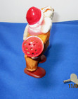 Vintage Prewar Japan Celluloid Wind Up Santa Claus