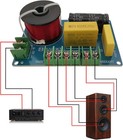 3 Way Speaker Crossover  Puv-w3 200w Passive Crossover For Hifi Home Audio 4 To