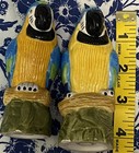 Vintage Parrot Salt And Pepper Shakers Vibrant Colors Excellent Condition 4 