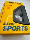 Vintage Sony Wm-af54 Walkman Sport Radio Cassette Player Portable Yellow Works