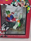 Looney Tunes Warner Brothers Bugs Bunny In Sleigh Christmas Ornament Matrix D8
