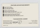 1993 John Deere Feature-advantage-benefit 710d Backhoe Loader 1f38
