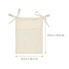 Diaper Caddy Bag Hanging Organizer For Crib And Bedside Nursery Storage Pouch   