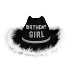 1pcs Women s Rhinestone - Trim Letter Cowgirl Hat - Vintage Western Style