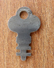 Vintage Original Yale   Towne Drawer Cabinet Padlock Flat Key