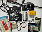 Vintage Camera   Lens Lot - Yashica  Minolta  Fuji    More