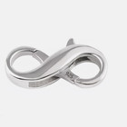 2 Pcs Lobster Clasp 925 Sterling Silver Double Opening Lobster Clasp And Closure