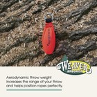 Weaver Arborist 12oz Throw Weight Precision Throwing Bag For Tree Climbing